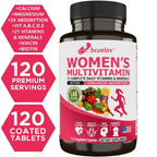 Women's Multivitamin Multimineral Supplement - Magnesium Biotin Calcium Zinc Selenium - Supports Joints Skin Nails - Path to Self-Improvement