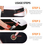 Cordless Heated Hip Support Brace with Massager for Sciatica Pain Relief Lower Back Therapy Hip Heating Pad for Physical Healing - Path to Self-Improvement