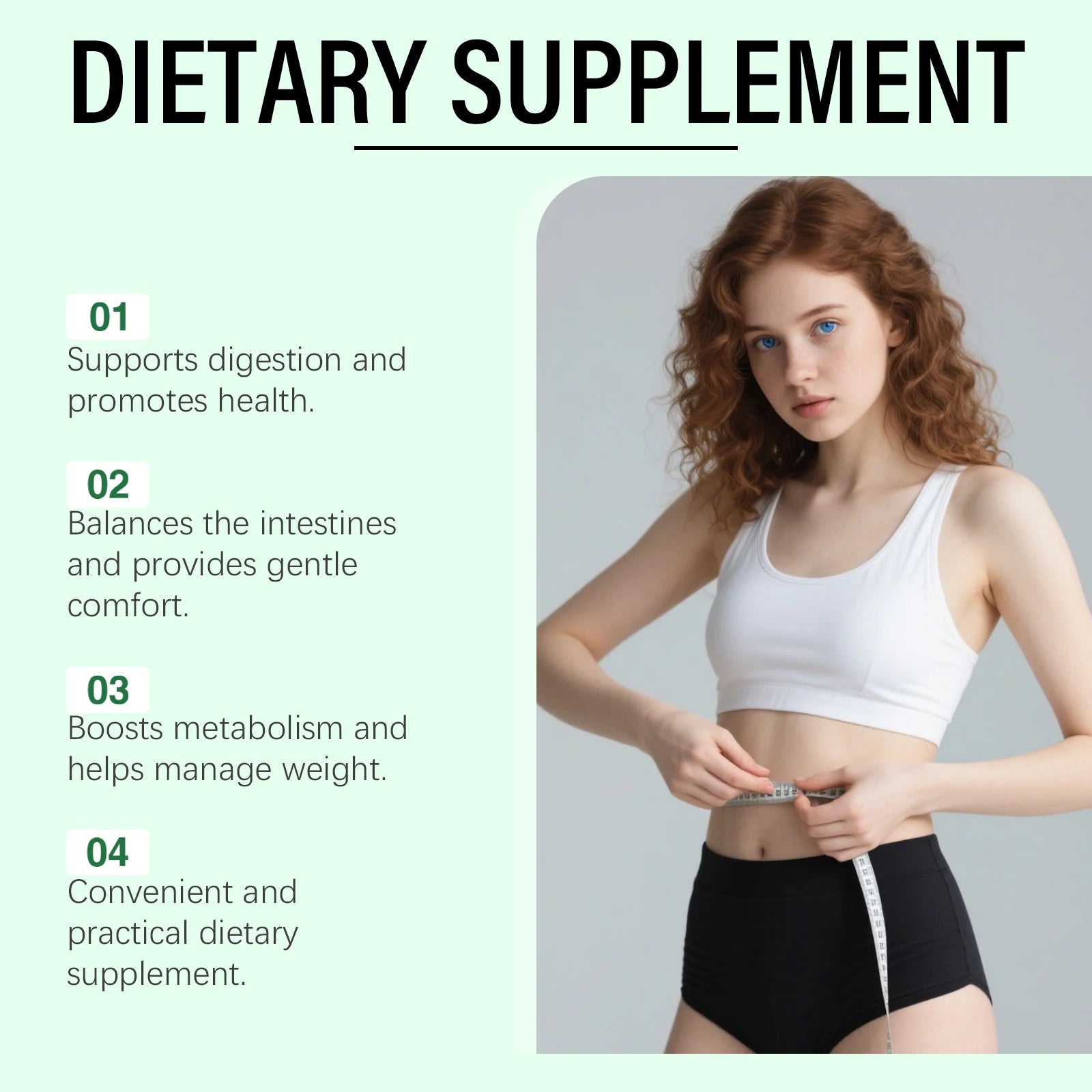 GLP-1 Moringa Leaves Light Body Dietary Supplement Stimulate Metabolism Increase Satiety Promote Microcirculation Body Care Drop