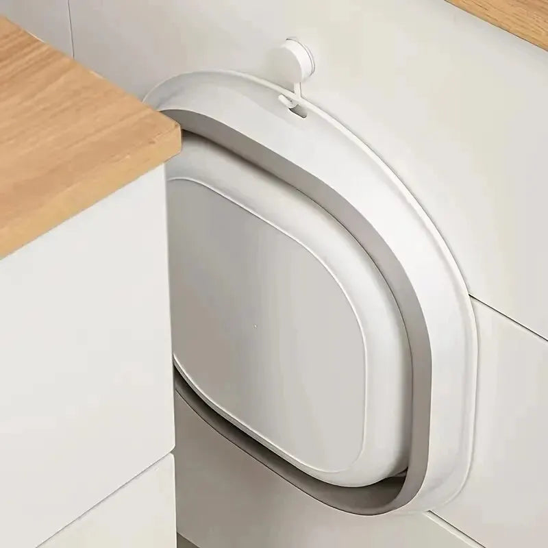 1pc Collapsible Foot Bath Basin For Soaking Feet Thickened PlasticBucket