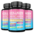 Collagen Supplement - Supports Skin Care, Nails, Hair, Antioxidants and The Immune System