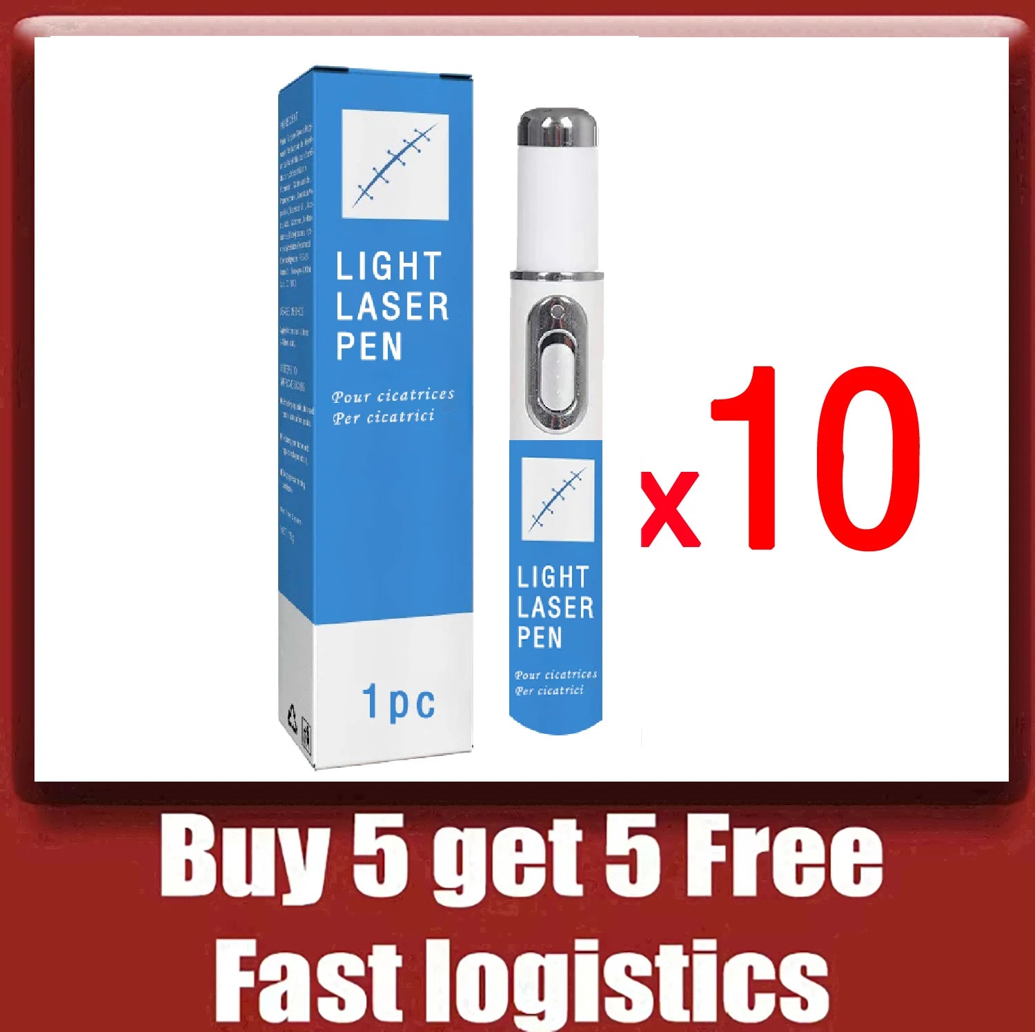 Laser Therapy Keloid Scar Improve Keloid Scar Pen Scar Relief Easy Harmless Laser Pointer - Path to Self-Improvement