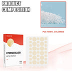 144 Patches Hydrocolloid Acne Pimple Patch Round Shape for Covering Zits and Blemishes - Path to Self-Improvement