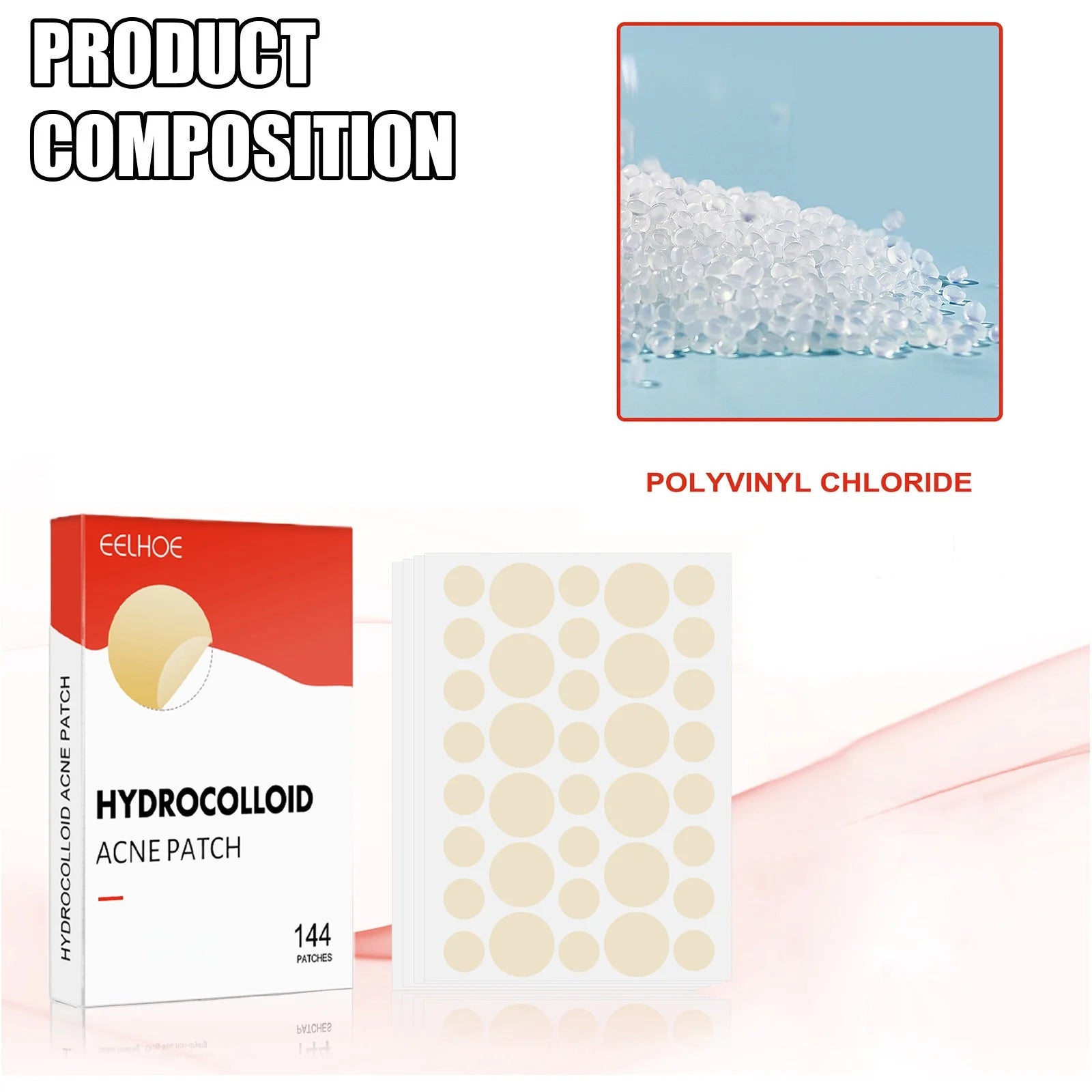 144 Patches Hydrocolloid Acne Pimple Patch Round Shape for Covering Zits and Blemishes - Path to Self-Improvement
