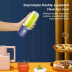 Portable Blender Bottle Electric 6 Blades Multifunction Juice Blender Fresh Juice Smoothie Blender Ice CrushCup Food Processor