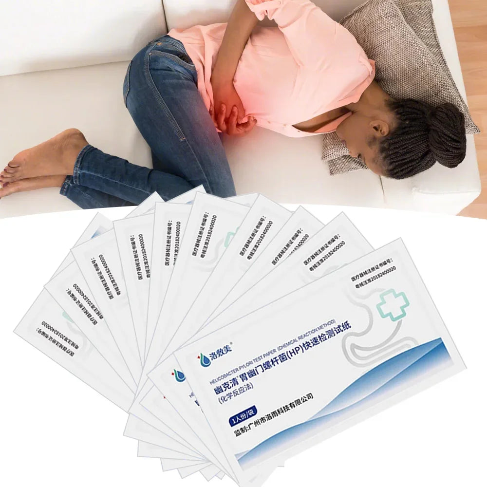 Helicobacter Pylori Detection Oral Saliva Self Test Stomach Pain Gastritis Measure Rapid Accuracy Physical Health Testing - Path to Self-Improvement