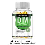 Xemenry DIM Supplement with Piperine 120 Capsules