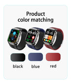 NEW Air Pump Airbag Blood Pressure Accurate Diagnosis Smart Watch ECG Temp Blood Fat Uric Acid Men Three High Monitor Smartwatch - Path to Self-Improvement