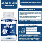 GLP-1 Support - Promotes Digestion and Gut Health, Controls Hunger, Boosts Metabolism, Strengthens Immunity, Non-GMO
