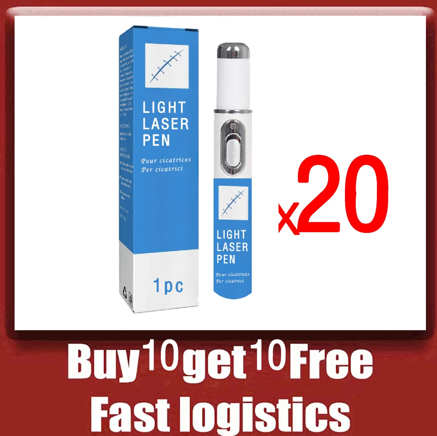 Laser Therapy Keloid Scar Improve Keloid Scar Pen Scar Relief Easy Harmless Laser Pointer - Path to Self-Improvement