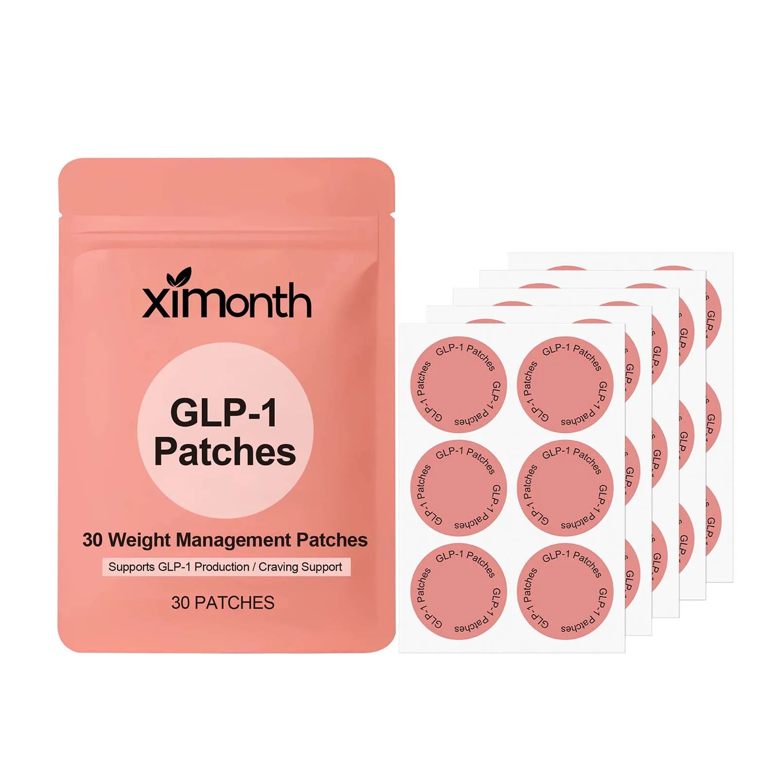 GLP-1 Patches For Body Shaping Fat Burning Anti Cellulite Improve Stomach Control Hunger Increase Metabolism Weight Loss Patch