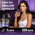 5-MTHF Methylfolate Supplement - Energy, Brain and Mood Support, Enhances Memory, Focus and Clarity, Boosts Cognitive Function
