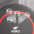 48in silent trampoline with adjustable handle, fitness trampoline, bungee jumping aerobic trainer, suitable for adult exercise - Path to Self-Improvement