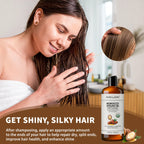 USDA Organic Coconut Oil for Skin Face Hair Cold-Pressed Sweet Almond Moroccan Argan Sunflower Seed Oil for Massage Moisturize