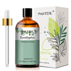 PHATOIL 100ml Eucalyptus Essential Oil For Skin Lavender Vanilla Jasmine Lemon Bergamot Aroma Oil for Aromatherapy Candle Making