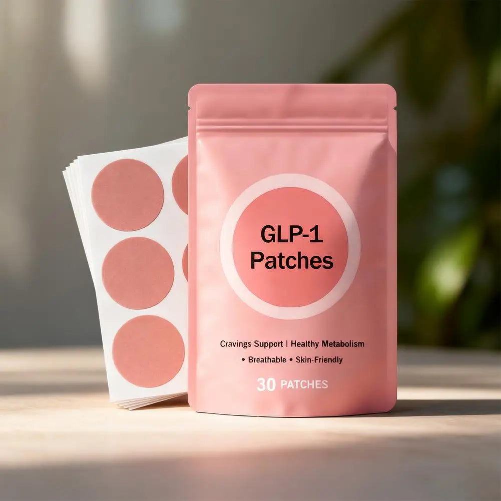 GLP-1 Plant-Based Transformation Patches 30pcs/Bag Hunger Modulation & Metabolic Adaptability Optimization For All Genders