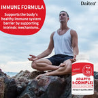 Efficient Vitamin B Containing Vitamin B1, B2, B6, B12, Energy and Immune Support, Help Improve Digestion, Nervous System Health - Path to Self-Improvement