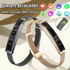 New Health Smart Bracelet Men Women Fitness Sports Band Stress Test HRV Monitor Waterproof Pedometer Smart Watch for Android iOS - Path to Self-Improvement