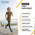 Vitamin D3 K2 Liquid Drops, Vitamin D, K, MCT Oil & Omega 3, Bone, Heart, Joint & Muscle Support Dietary Supplement, Non-GMO - Path to Self-Improvement