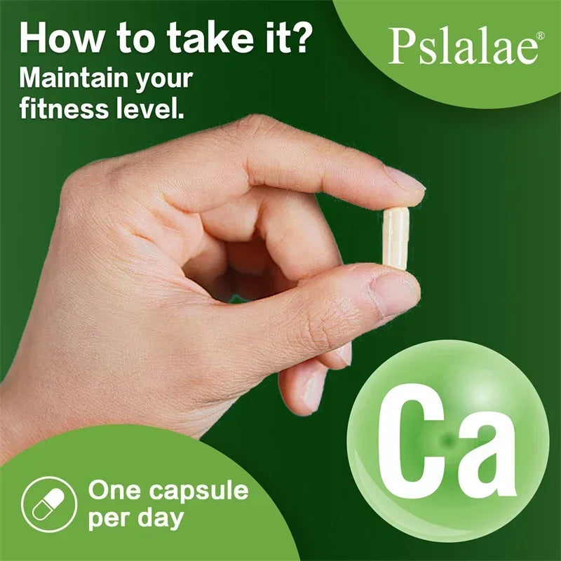 Calcium Supplement - Heart & Immune Function, Regulates Calcium Absorption, Supports Healthy Bone