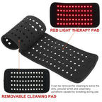 Infrared Light LED Healthcare Waist Red Light Heating Massage Belt Pad Lumbar Back Waist Massage For Back Knee Hands Feet Relief - Path to Self-Improvement