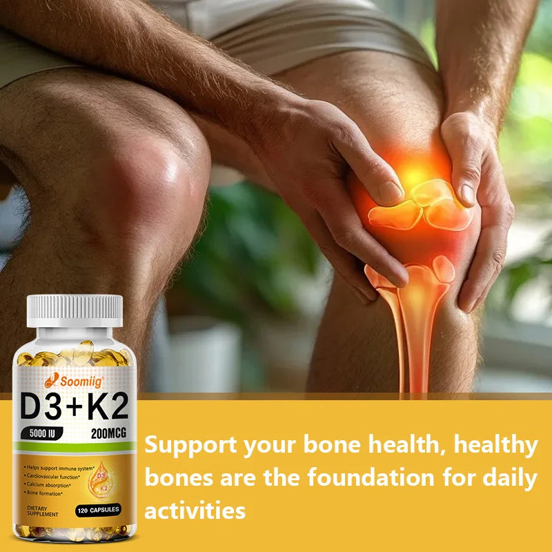 Vitamin K2 MK-7 Supplement - Supports Immune Function, Joint & Heart Health, Superior Absorption, Boosts Energy, Non-GMO - Path to Self-Improvement