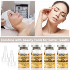 Stayve 8ml Salmon DNA Golden Ampoule Serum Kit Natural Ingredients, Moisturizing, Tender, Lifting, Firming Facial Care Skin - Path to Self-Improvement