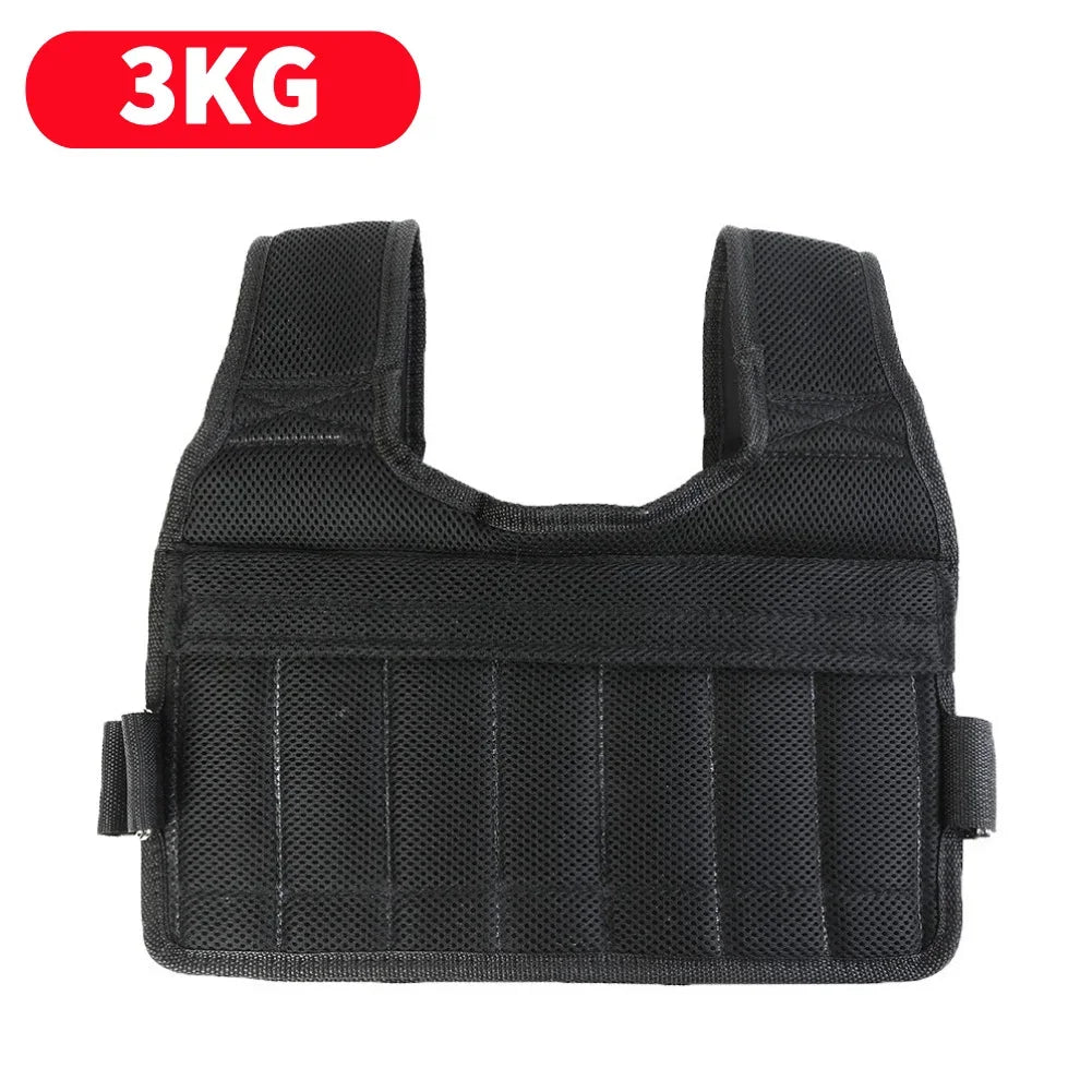 3/20/15/35/50kg Weighted Vest Adjustable Weighted Exercise Vest Workout Equipment for Running Training Workout Jogging Walking