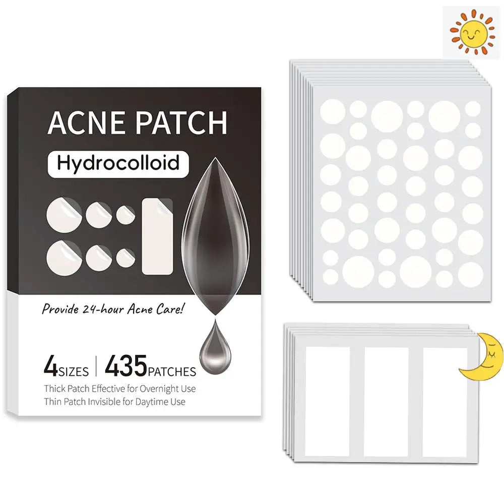 Hydrocolloid Patch Acne Invisible Pimple Removal Multi-shape Mixing  Full Face Pimple Patches Beauty Makeup Face Care - Path to Self-Improvement