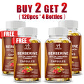 Berberine Capsules, with Ceylon Cinnamon, Support Heart Health, Immune System, Healthy GI & Cholesterol, Gluten-Free, Non-GMO