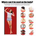 Full Body Red Light Mat 71x31inch Large Infrared LEDs Blanket 1280 660nm 850nm for Pain Relief Wellness Muscle Relax Recovery