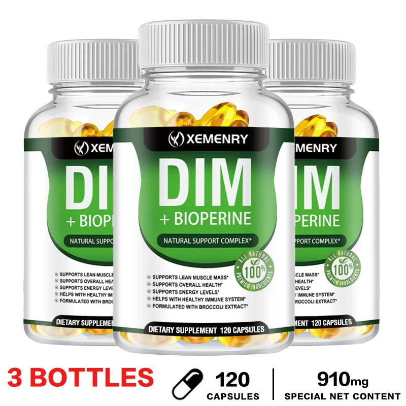 DIM Supplement- for Hormone Balance, Menopause and Prostate Health, Improve Sleep and Promote Metabolism