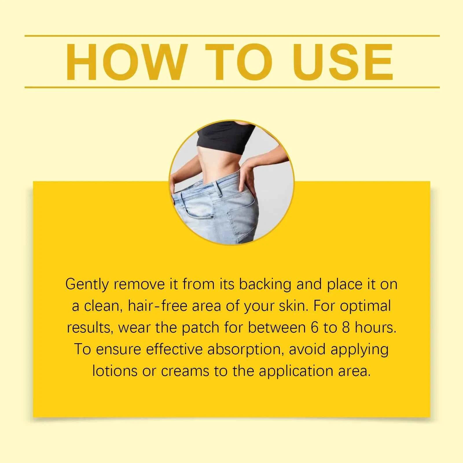 30 Patches for appetite control | metabolism support | supplement body energy, Plant - based Formula