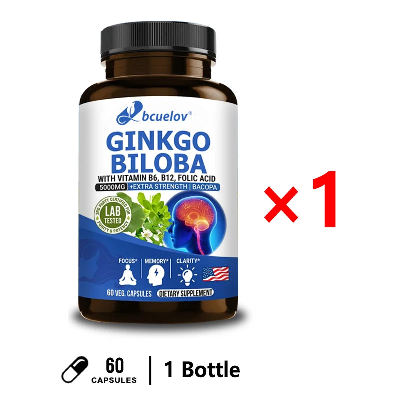 Advanced Nootropic Brain Booster Supplement  Improves Memory,Enhances Focus,Boost