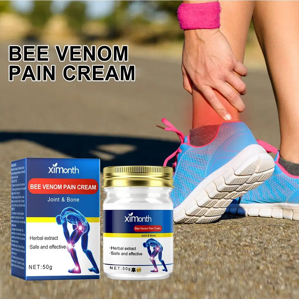 3pcs Bee Joint Pain Care Cream Relieve Lumbar and Knee Muscle Soreness Tratamiento Arthritis Sciatica Health Care - Path to Self-Improvement