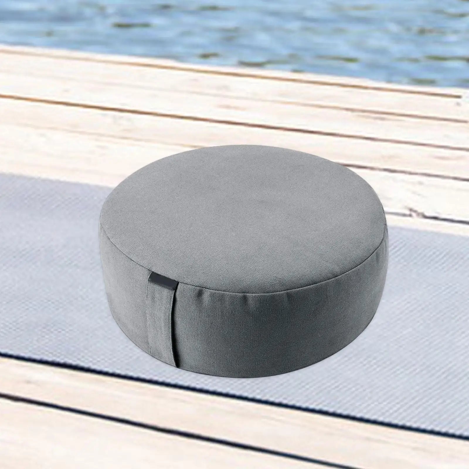 13 inch Meditation Cushion Round Floor Yoga Pillow Comfortable for sitting on floor for Indoor Bedroom Living Room Men Women