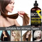 Biotin Hair Essential Oil - Pure Liquid Vitamins, Care Hair, Rejuvenating Hair - Unisex - Path to Self-Improvement