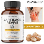 Cartilage Regeneration Supplement - Contains Type II Collagen, Glucosamine, MSM, Vitamin D3, Vitamin C - Promotes Joint Mobility - Path to Self-Improvement