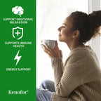 Ashwagandha Supplement - Boosts Brain and Memory, Boosts Energy, Focus, Improves Mood and Sleep - 120 Capsules