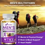 Men's Daily Multivitamin - 22 Vitamins & Minerals, Dietary Supplement for Immunity, Energy, Digestion, Skin, and Overall Health - Path to Self-Improvement