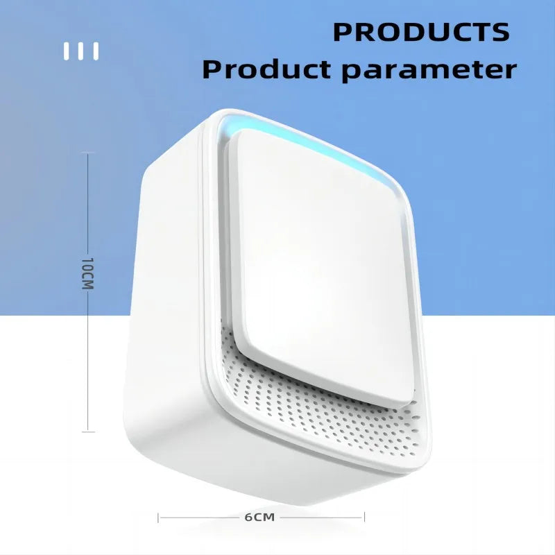 Air Purifier Mini Air Fresheners Deodorizer Negative Air Ionizer Portable Air Cleaner For Home,Office,Pets,Smokers,Toilet (