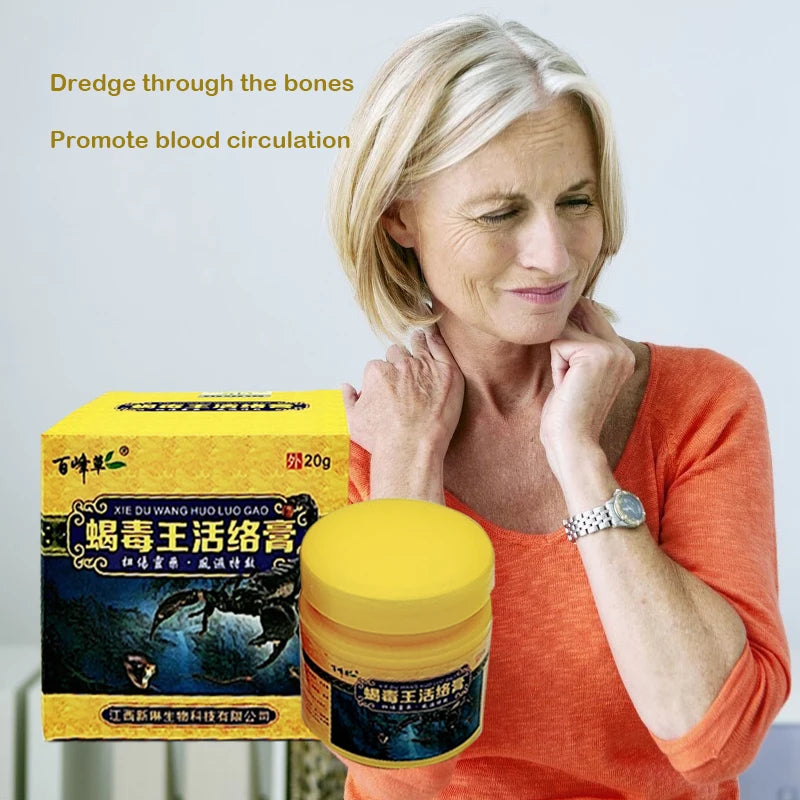 5 Pcs/lot Scorpion Ointment  Pain Plaster Tiger Balm Powerful Efficient Relief Headache Muscle Pain Rheumatism Arthritis