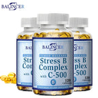 Vitamin B Complex - Supports Energy, Nervous System Health, Boosts Immunity, Antioxidant Supplement-120 Capsules - Path to Self-Improvement