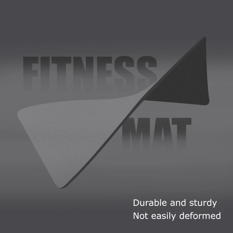 190CM Non Slip Yoga Mat Durable Gym Fitness Mat Tasteless