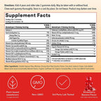 Children's Gummy Vitamins - with Vitamins C, D, B6 and Zinc, Flaxseed Oil Omega 3 To Support Children's Development - Path to Self-Improvement