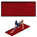 Full Body Red Light Mat 71x31inch Large Infrared LEDs Blanket 1280 660nm 850nm for Pain Relief Wellness Muscle Relax Recovery