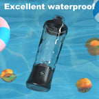 Portable Blender 600ML Electric Juicer Fruit Mixers 4000mAh USB Rechargeable Smoothie Mini Blender Personal Juicer - Path to Self-Improvement