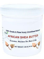Raw Shea Butter Unrefined | block| 1.1 LB| 500g