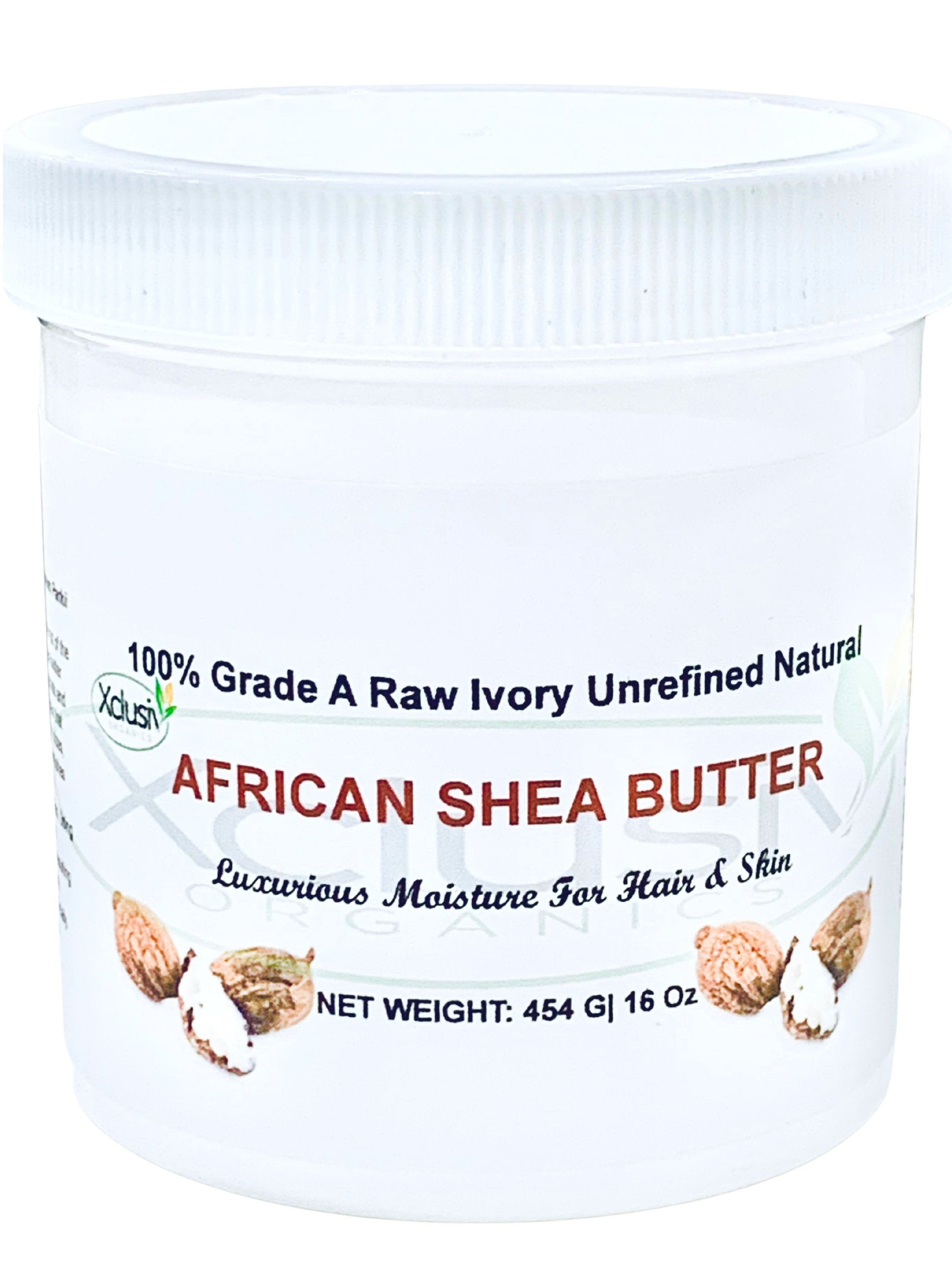 Raw Shea Butter Unrefined | block| 1.1 LB| 500g