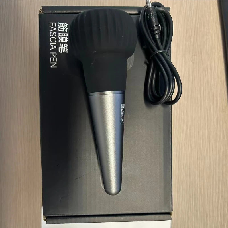 Acupuncture Fascia Pen Deep Tissue Vibration Massager Trigger Point Therapy Stick Reflexology Body Massage Tool for Pain Relief - Path to Self-Improvement